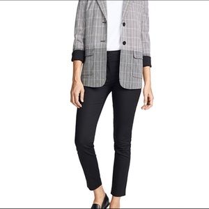 CLUB MONACO Black Tapered Ankle Pants, Sz 4